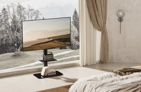 GEMBIRD GEMBIRD STOJAK PODŁOGOWY NA TELEWIZOR 43" - 86", CZARNY