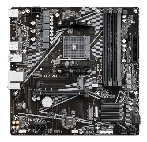 Gigabyte Płyta główna Gigabyte B550M K