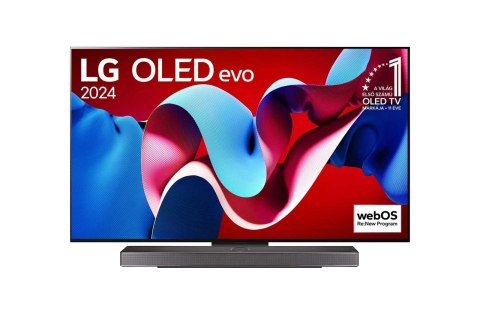 LG Telewizor LG OLED65C41LA OLED 65'' 4K Ultra HD WebOS Dolby Vision Dolby Atmos HDMI 2.1 Czarny (WYPRZEDAŻ)