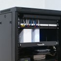 Qoltec QOLTEC PATCH PANEL DO SZAF RACK 19" | 24 PORTY | 1U | UTP | CZARNY