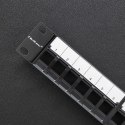 Qoltec QOLTEC PATCH PANEL DO SZAF RACK 19" | 24 PORTY | 1U | UTP | CZARNY