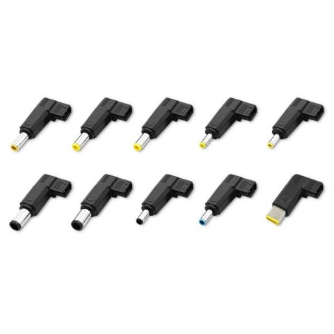 Qoltec QOLTEC ZASILACZ DO LAPTOPA UNIWERSALNY 65W | +10 WTYCZEK