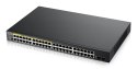 ZyXEL Switch Zyxel GS1900-48HP 50p PoE (PoE+: 24;) 170W Managed Gigabit
