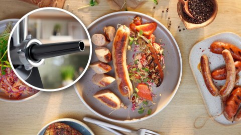 BOSCH Maszynka do mięsa Bosch Series 4 MFWS450B (1900W ; czarny)