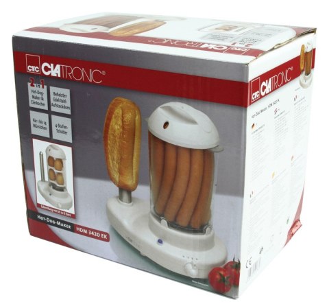 Clatronic Urządzenie do hot-dogów Clatronic HDM 3420 (WYPRZEDAŻ)