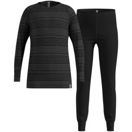 Odlo Zestaw bielizny dziecięcej Odlo Set long ACTIVE WARM ECO SET roz. 80cm Czarno-Szary
