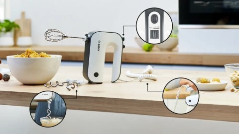 BOSCH Mikser ręczny Bosch MFQ49300 (850W ; biało-szary)