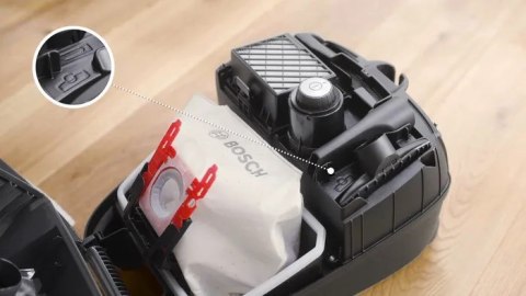 BOSCH Odkurzacz workowy Bosch Series 4 BGB41HYG1H (600W ; biały)