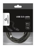 GEMBIRD Kabel GEMBIRD CCP-USB3-AMCM-6 (USB 3.0 M - USB typu C M; 1,8m; kolor czarny)