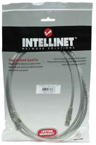 Intellinet INTELLINET PATCHCORD CAT5E UTP 2M SZARY 100% MIEDŹ 318976