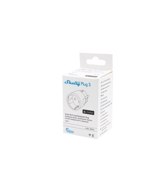 Shelly Inteligentne gniazdko WiFi z pomiarem energii Shelly Plug S MTR Gen3 White