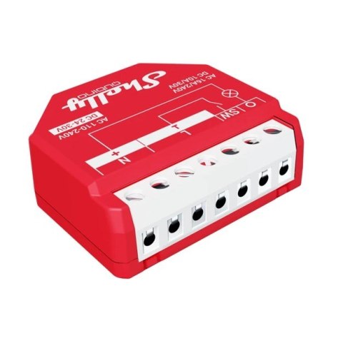 Shelly Shelly Qubino Wave 1PM - 1-kanałowy przekaźnik dopuszkowy/sterownik Z-Wave 230 V z pomiarem mocy