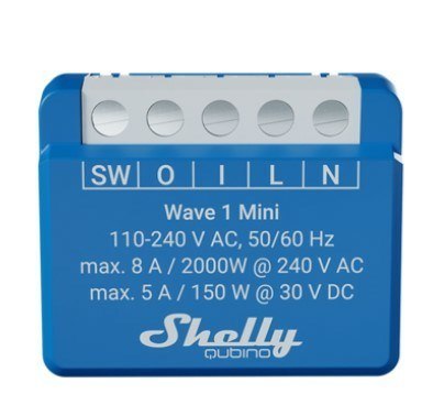 Shelly Shelly Shelly Qubino Wave 1 Mini Element wykonawczy Z-Wave