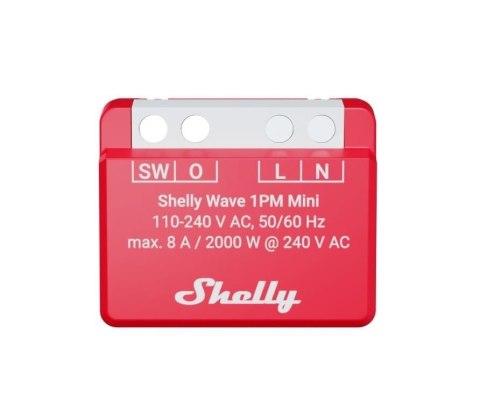 Shelly Shelly Wave 1PM Mini LR Element wykonawczy Z-Wave