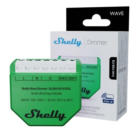 Shelly Inteligentny ściemniacz światła Shelly Wave Dimmer EU LR