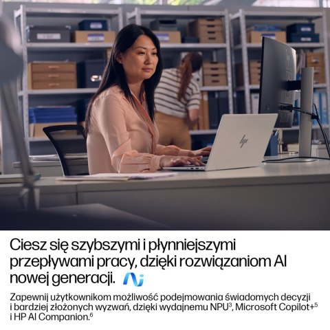 Hewlett-Packard HP EliteBook 6 G1a Ryzen AI 5 340 14.0"WUXGA IPS 300nits AG 16GB DDR5 5600 SSD512 5MP+IR Radeon 840M W11Pro Pike Silver aluminiu