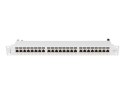 Lanberg LANBERG PATCH PANEL 24 PORT 1U 19" KAT.7 FTP SZARY PPS7-1024-S