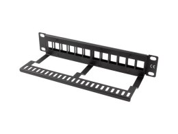 Lanberg LANBERG PATCH PANEL PUSTY 12 PORT 1U 10