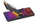 GENESIS KLAWIATURA DLA GRACZY GENESIS THOR 230 TKL ANCHOR GRAY NEGATIVE US RGB MECHANICZNA OUTEMU RED