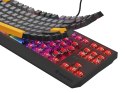 GENESIS KLAWIATURA DLA GRACZY GENESIS THOR 230 TKL ANCHOR GRAY NEGATIVE US RGB MECHANICZNA OUTEMU RED