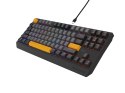 GENESIS KLAWIATURA DLA GRACZY GENESIS THOR 230 TKL ANCHOR GRAY NEGATIVE US RGB MECHANICZNA OUTEMU RED
