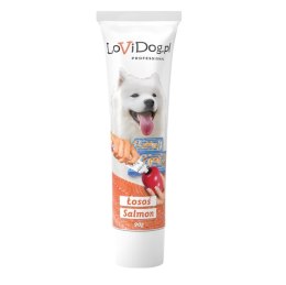 LoviDog LoviDog łosoś pasta smakowa dla psa 90g