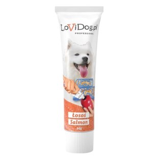 LoviDog LoviDog łosoś pasta smakowa dla psa 90g