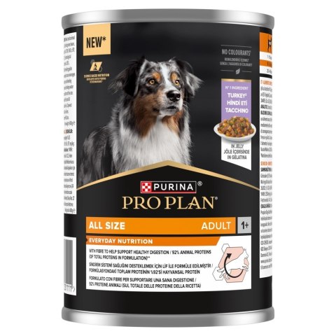 PURINA NESTLE PURINA PRO PLAN ADULT Dog Indyk w galarecie 400gr