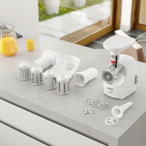 SMAPP Maszynka do mielenia z szatkownicą biała SMAPP