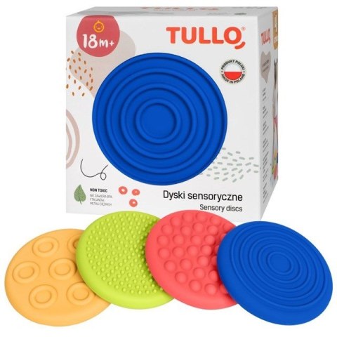 Tullo Tullo Dyski sensoryczne 20 cm.