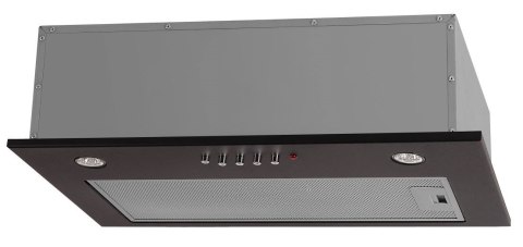 AKPO Okap podszafkowy wkład do zabudowy AKPO WK-7 MICRA 60 CZARNY (530mm; kolor czarny)