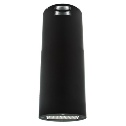 AKPO Okap wyspowy cylindryczny AKPO WK-4 ISLA BALMERA CZARNY (tuba, sterowanie mechaniczne)