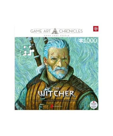 Cenega Publishing Puzzle Good Loot Gaming 1000 Game Art Chronicles The Witcher Geralt & Vincent van Gogh