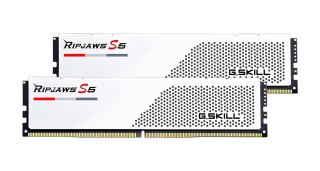 G.SKILL G.SKILL RIPJAWS S5 DDR5 2X32GB 6000MHZ CL30 XMP3 WHITE F5-6000J3040G32GX2-RS5W