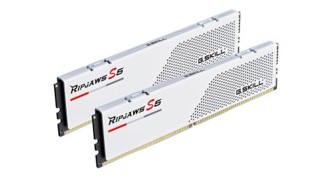G.SKILL G.SKILL RIPJAWS S5 DDR5 2X32GB 6000MHZ CL30 XMP3 WHITE F5-6000J3040G32GX2-RS5W