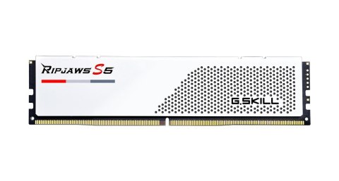 G.SKILL G.SKILL RIPJAWS S5 DDR5 2X32GB 6000MHZ CL30 XMP3 WHITE F5-6000J3040G32GX2-RS5W