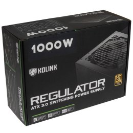 KOLINK Zasilacz Kolink Regulator 80 PLUS Gold, ATX 3.0, PCIe 5.0, modułowy - 1000 W