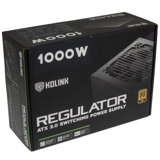KOLINK Zasilacz Kolink Regulator 80 PLUS Gold, ATX 3.0, PCIe 5.0, modułowy - 1000 W