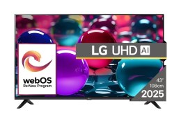 LG Telewizor LG 43UA73003LA LED 43'' 4K Ultra HD WebOS Dolby Digital DVB-T2 Czarny