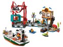 Lego LEGO City 60422 Nadmorski port ze statkiem towarowym