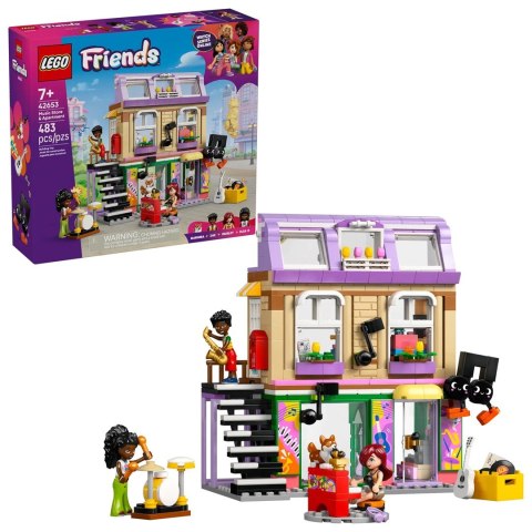 Lego LEGO FRIENDS 42653 MUSIC STORE & APLEGO ARTMENT