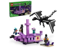 Lego LEGO Minecraft 21264 Smok Kresu i statek Kresu