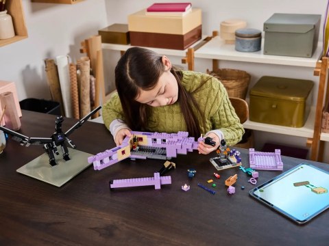 Lego LEGO Minecraft 21264 Smok Kresu i statek Kresu