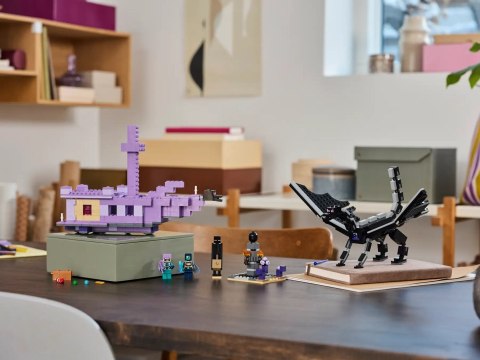Lego LEGO Minecraft 21264 Smok Kresu i statek Kresu