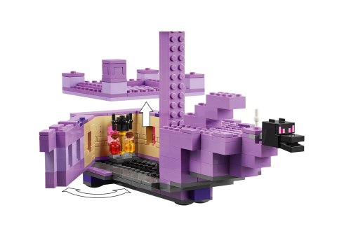 Lego LEGO Minecraft 21264 Smok Kresu i statek Kresu