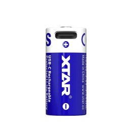 XTAR XTAR AKUMULATOR 16340/R-CR123 3,7V LI-ION 900MAH USB-C Z ZABEZPIECZENIEM 16340-900