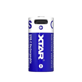 XTAR XTAR AKUMULATOR 16340/R-CR123 3,7V LI-ION 900MAH USB-C Z ZABEZPIECZENIEM 16340-900