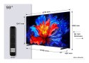 TCL Telewizor TCL 98P89K QLED 98'' 4K Ultra HD 144Hz Google TV Dolby Atmos Metaliczny