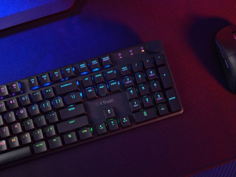 Trust Klawiatura gamingowa Trust GXT 868 TORIX WIRELESS US