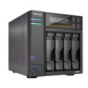 ASUSTOR NAS Asustor AS6804T; Tower; 4x (3.5" SATA HDD/ 2.5" SSD); AMD Ryzen Embedded V3C14; 16G ECC DDR5 SODIMM (max. 64GB), 2x 10GbE, 2